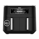 12L Dual Zone Digital Air Fryer with 2 Drawers – 6-in-1, Oil-Free Cooking, Air Fry, Max Crisp, Roast, Bake, Reheat & Dehydrate – Black — thumbnail 1
