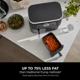 12L Dual Zone Digital Air Fryer with 2 Drawers – 6-in-1, Oil-Free Cooking, Air Fry, Max Crisp, Roast, Bake, Reheat & Dehydrate – Black — thumbnail 4